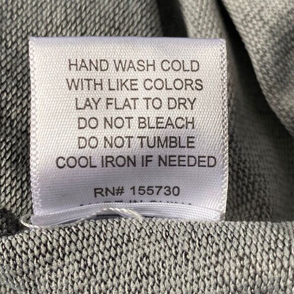 Jane and Delancey Sweatshirt Womens L Multicolor Gray Tie Dye Drawstring Waist - Picture 6 of 9